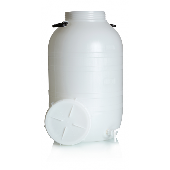 AZLON® 抽吸瓶，宽颈，高密度聚乙烯，30 升