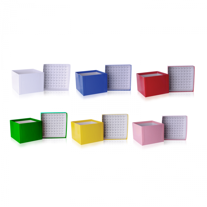 WHEATON® CryoFile® XL 存储盒，红色