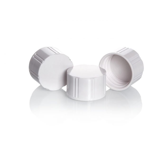 WHEATON® 帽盖，诊断型，白色，尿素，EPE 内衬，18 R3