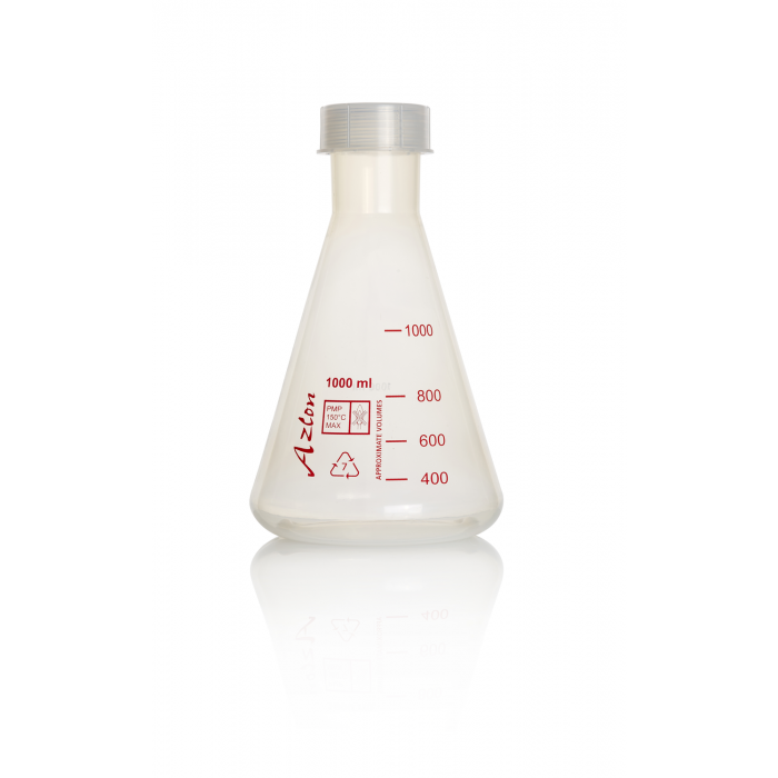 AZLON® 锥形烧瓶，塑料（PMP），1000mL