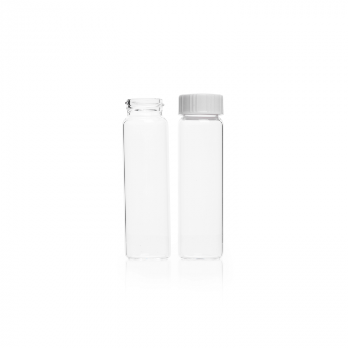 KIMBLE® EPA 小瓶，40 mL，聚四氟乙烯面硅橡胶