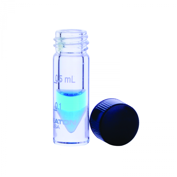 WHEATON®NextGen™ V Vial®1mL，刻度，实心顶部，螺帽，PTFE/14B橡胶