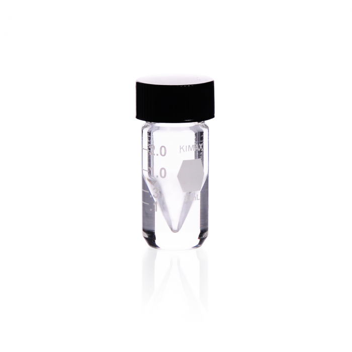 KIMBLE® ACCUFORM® 刻度瓶，透明，1 mL
