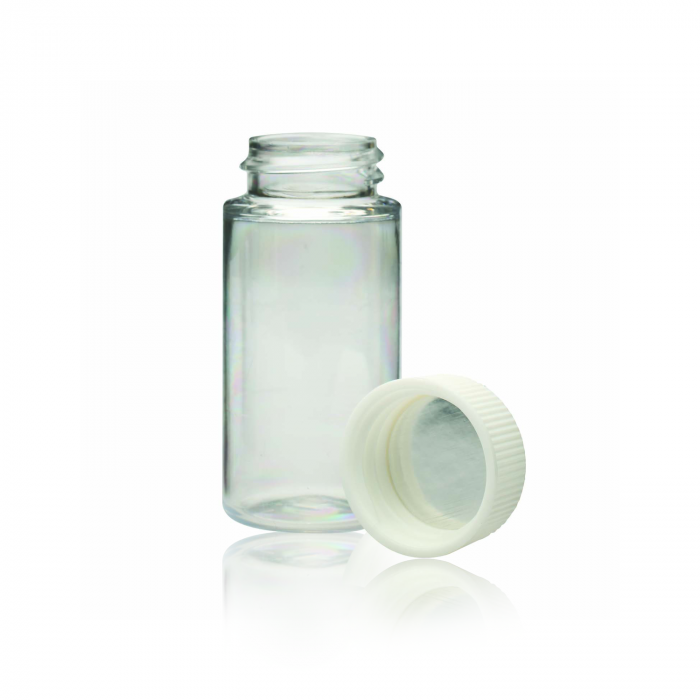 WHEATON® 液体闪烁瓶，瓶盖单独包装，尿素盖，金属箔/软木塞，1000 箱，20 mL