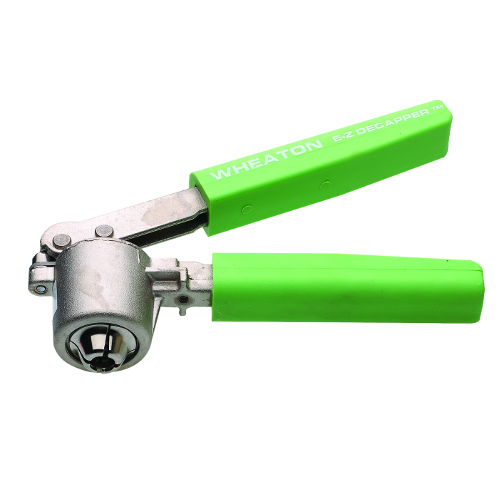 WHEATON® E-Z DECAPPER™, 移除 13 mm 标准铝密封件