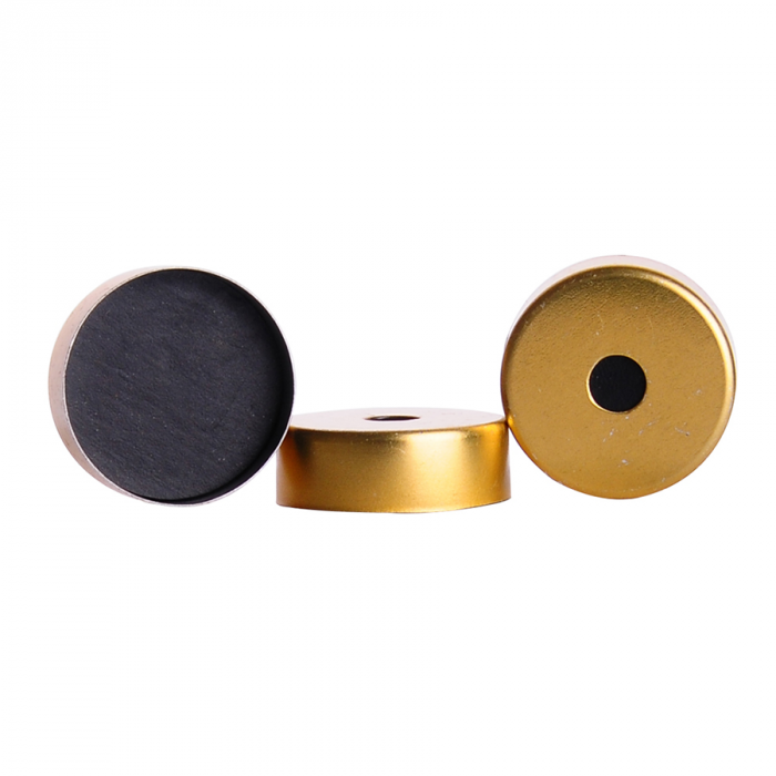 WHEATON® µL MicroLiter® 20 mm 压接密封件（带隔膜），钢压接密封件，丁基橡胶