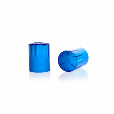 KIMBLE® KIM-KAP™ 聚丙烯管帽，蓝色，25 mm 管外径