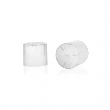 KIMBLE® KIM-KAP™ 聚丙烯帽，自然色，适合 16 mm 管外径