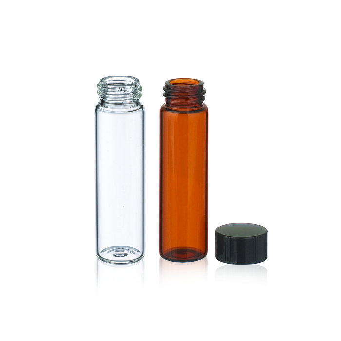 WHEATON® E-C样品瓶，8mL，透明，14B橡胶