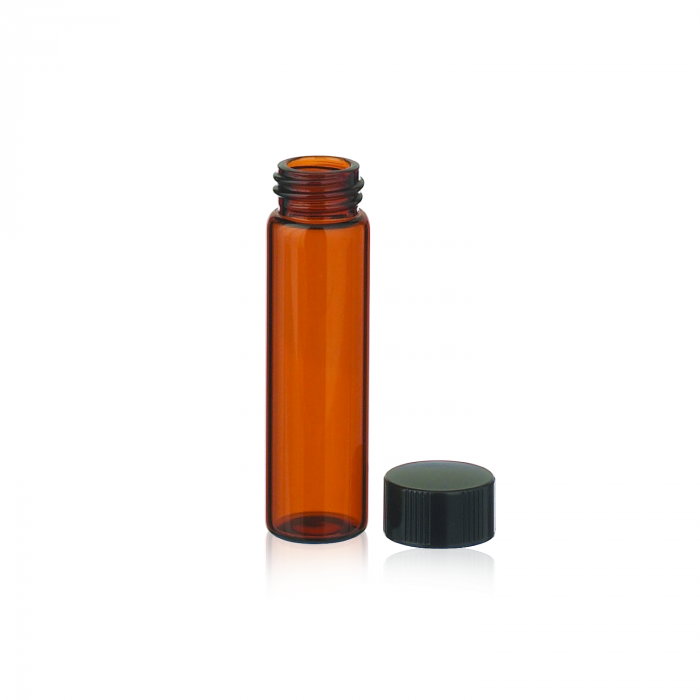 WHEATON® E-C样品瓶，8mL，棕色，14B橡胶材质