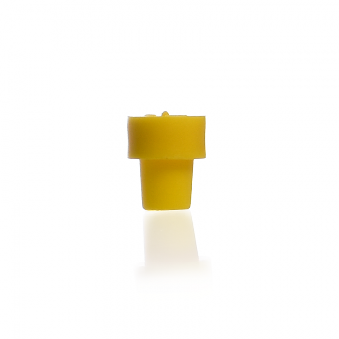 KIMBLE® KONTES® NMR 管压力帽，黄色，5 毫米