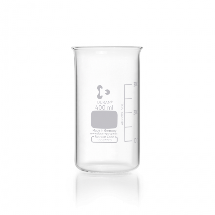 DURAN® 烧杯，高型，无嘴，400 mL