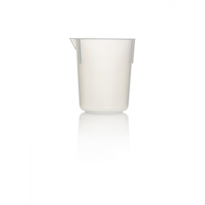 AZLON® 烧杯，锥形，模制刻度，聚丙烯，250mL