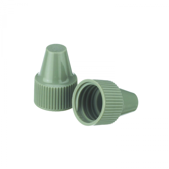 WHEATON® 滴管头帽，13-425，灰色，100盒装