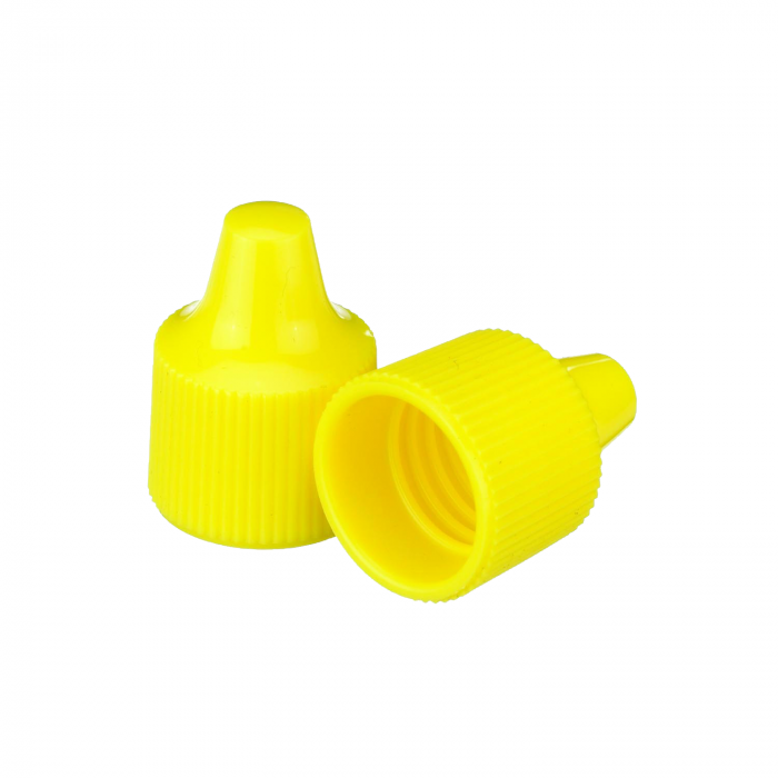 WHEATON® 滴管头帽，15-415，黄色，100盒装