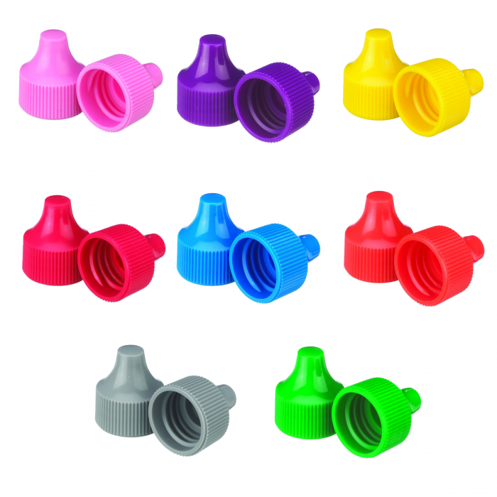 WHEATON® 滴管头帽，20-410，绿色，100盒装