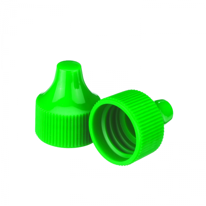 WHEATON® 滴管头帽，20-410，绿色，1000盒装