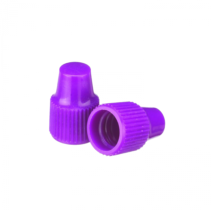 WHEATON® 滴管头帽，8-425，紫色，1000盒装