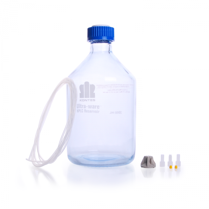 KIMBLE® ULTRA-WARE® 经济型三孔瓶盖系统，2000 mL