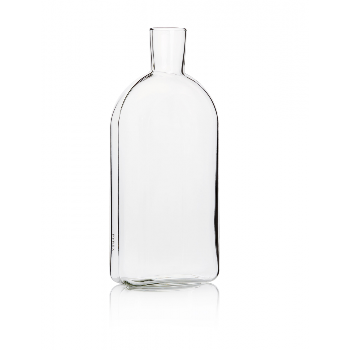 PYREX®烧瓶，鲁氏培养，偏颈 1200 mL