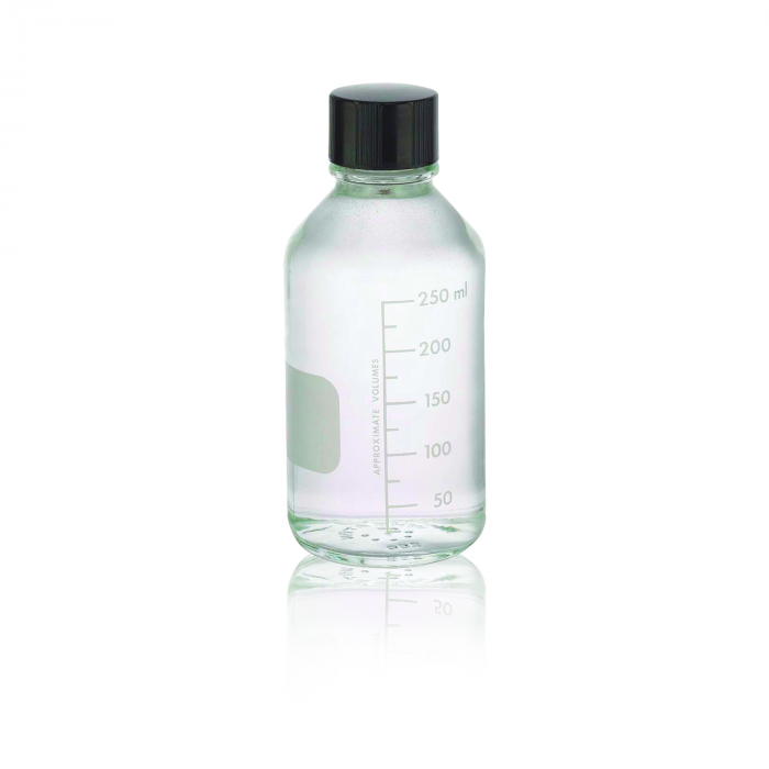 WHEATON® 培养基/实验室瓶，聚四氟乙烯内衬酚醛瓶盖，250 mL