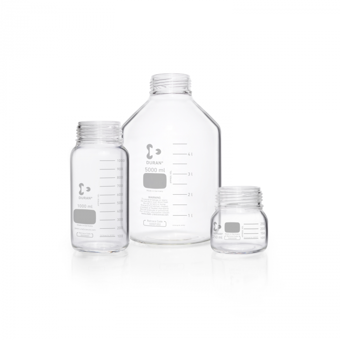 DURAN® GLS 80® 实验室瓶,广口,透明