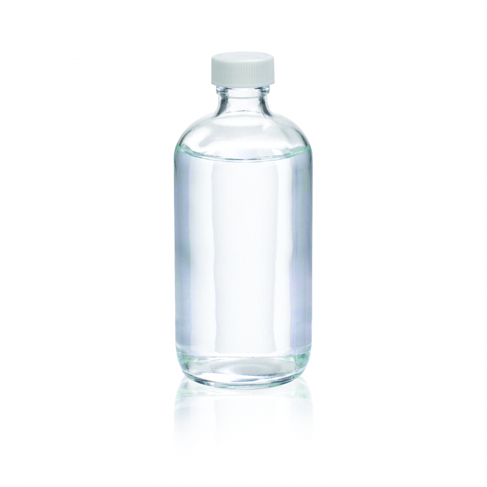 WHEATON® 波士顿圆瓶，8 盎司，透明，白色聚丙烯，聚乙烯，108 件装