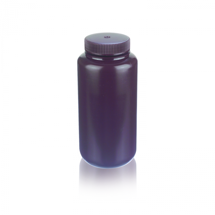 WHEATON® 防漏瓶，1000毫升，棕色，高密度聚乙烯，63-415