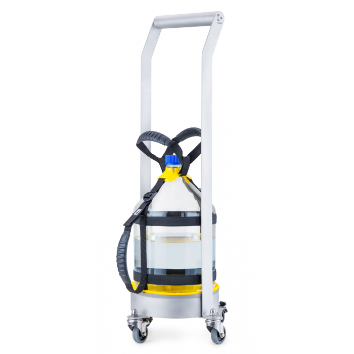 DURAN®金属转运车，适用于10升 DURAN® GL 45 瓶，不锈钢材质