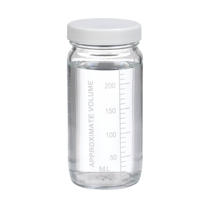 WHEATON® VALUMETRIC™ 刻度瓶, 8盎司, PTFE内衬
