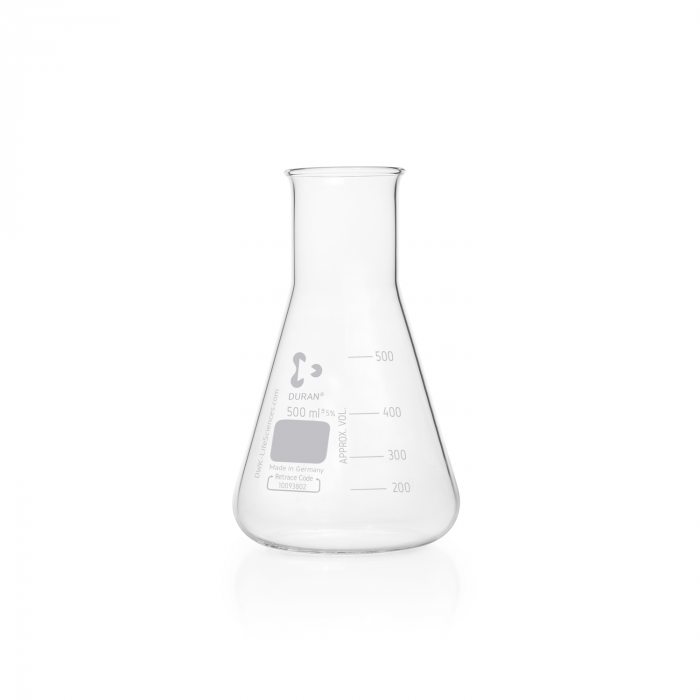 DURAN® 埃伦迈耶烧瓶, 宽颈, 500 mL