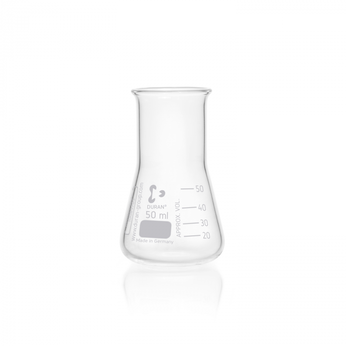 DURAN® 埃伦迈耶烧瓶, 宽颈, 50 mL