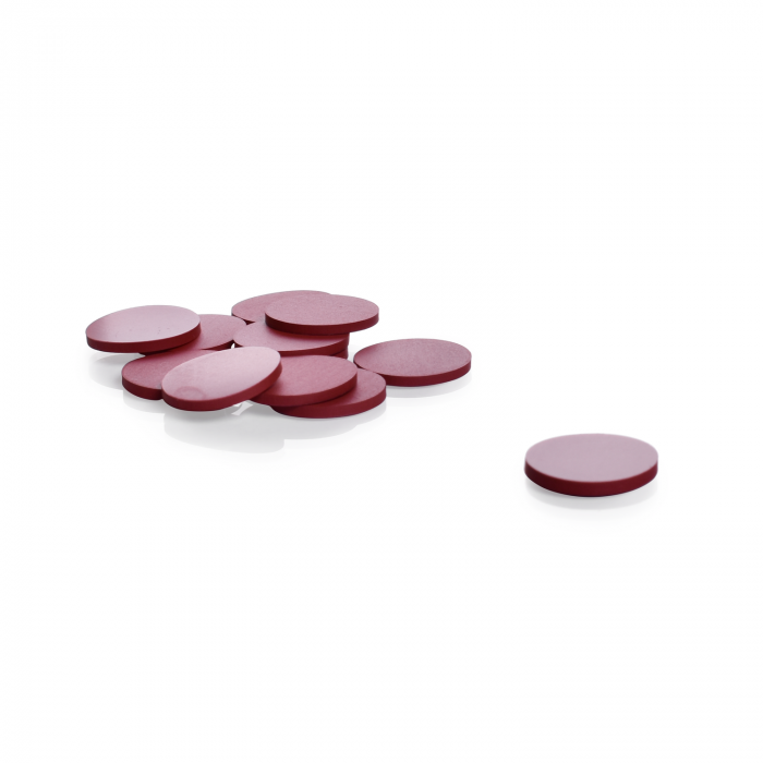 KIMBLE® PTFE 面红色橡胶隔膜，18-400，144 个一箱
