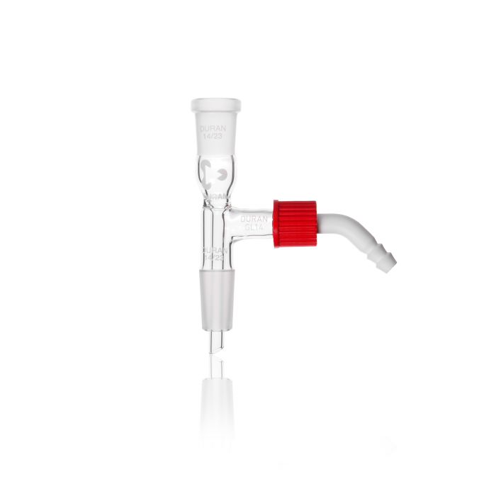 DURAN® 真空接收器适配器，直形