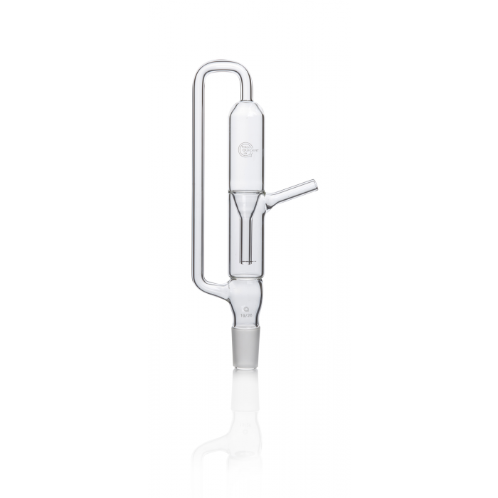 QUICKFIT® 起泡器，反应容器，侧臂，研磨锥 NS 19/26