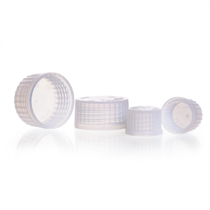 DURAN® 特级螺旋盖及配件，PFA、PTFE、硅胶