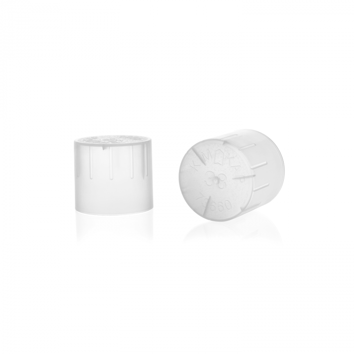 KIMBLE® KIM-KAP™ 聚丙烯帽，自然色，适合 16 mm 管外径