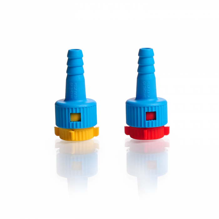 Keck™ 适配器 KA，RD 14，从玻璃螺纹到塑料软管接口 Ø 4.5 mm