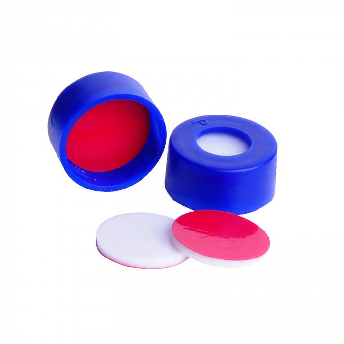 WHEATON® µL MicroLiter® 11 mm 带阀盖，PTFE/硅树脂，自然色，100盒装