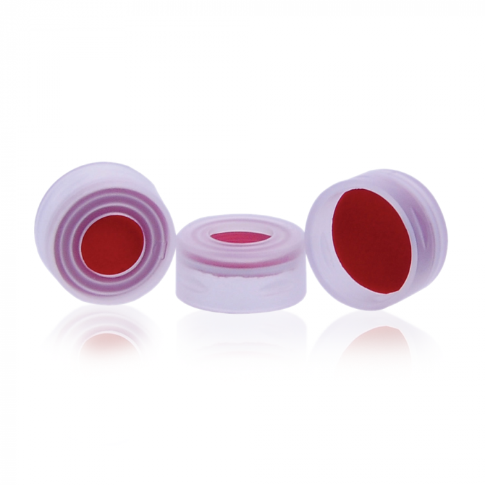 WHEATON® µL MicroLiter® 11 mm 带阀盖，淡蓝色，100盒装，聚四氟乙烯/硅胶/聚四氟乙烯阀盖