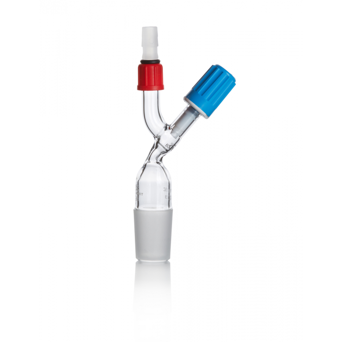 QUICKFIT® 转换接头, 管件, 直管, GP ROTAFLO® PTFE 截止阀, 带磨圆锥体