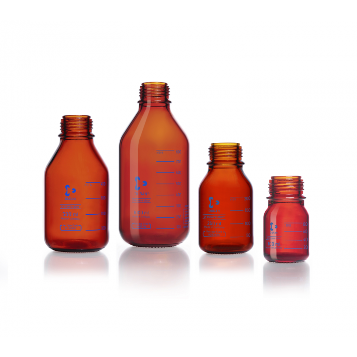DURAN® pressure plus+ GL 45 实验室瓶,棕色